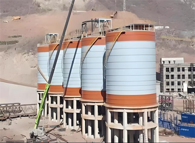 魏都高架钢板仓