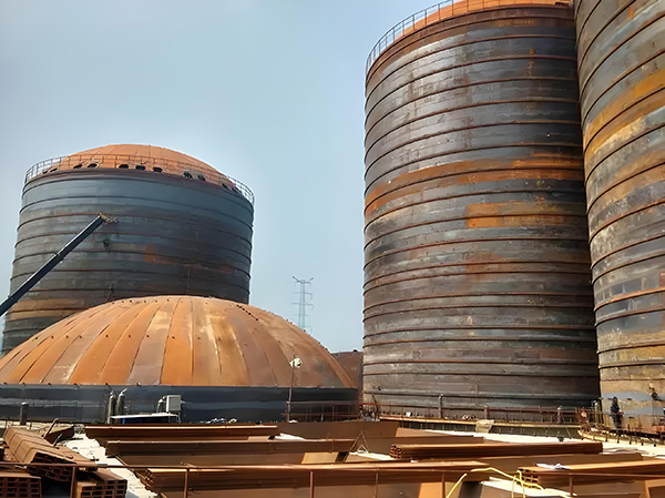 魏都焦粉钢板仓